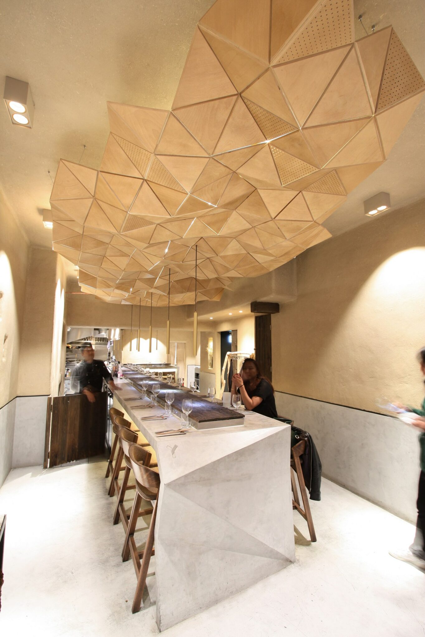ClayLime - Creatina Restaurant Yuzu Sushi, Londres (Eho Crafted Interiors) (1)